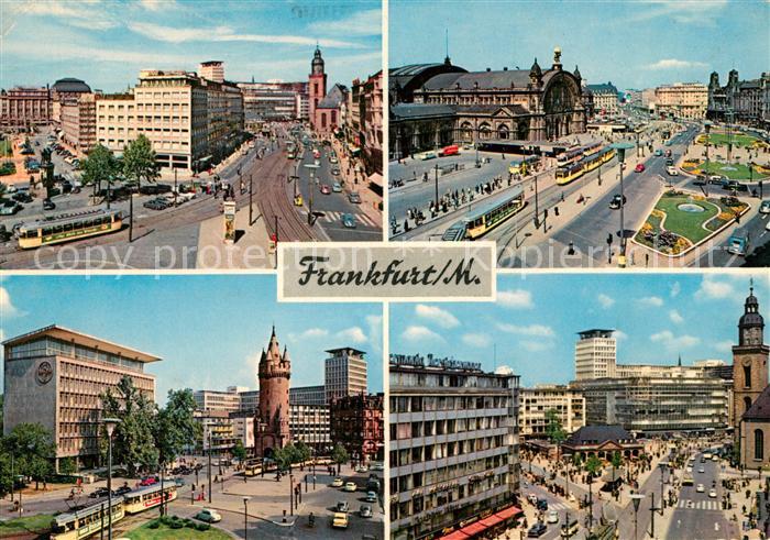 Frankfurt Main Strassenpartien