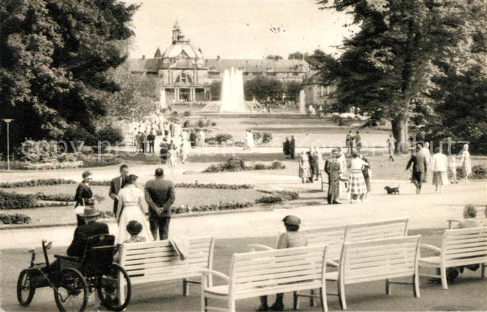 Bad Oeynhausen Kurgarten Fontaene Kurhaus