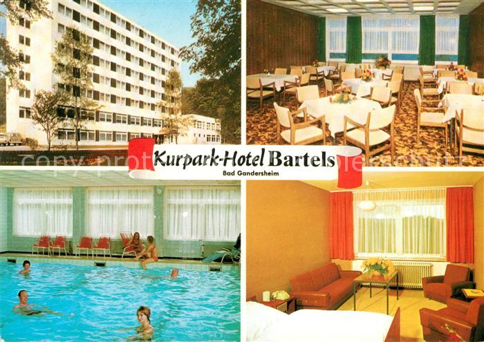 Bad Gandersheim Kurpark Hotel Bartels Speisesaal Hallenbad Zimmer