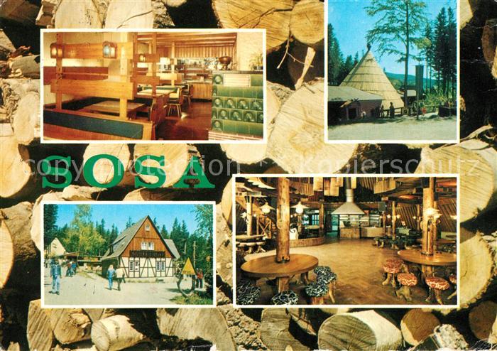 Sosa Erzgebirge Konsum Gaststaetten Koehlerhuette und Meiler Details