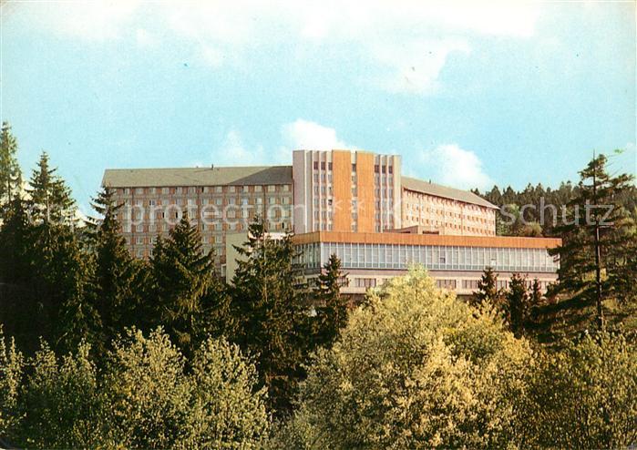 Oberhof Thueringen FDGB Erholungsheim Fritz Weineck