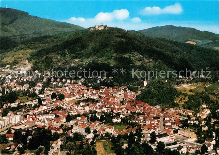 Auerbach Bergstrasse Luftkurort Fliegeraufnahme