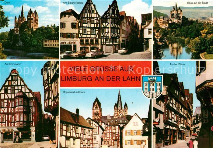 Limburg Lahn Dom Bischofsplatz Kornmarkt Rossmarkt Ploetze Altstadt Fachwerkhaeu
