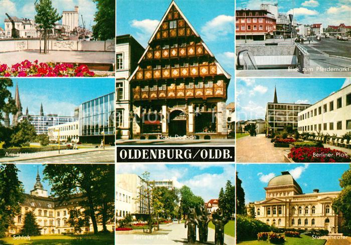 Oldenburg Niedersachsen Am Stau Hallenbad Schloss Haus Degode Pferdemarkt Berlin