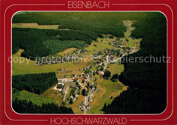 Eisenbach Schwarzwald Fliegeraufnahme