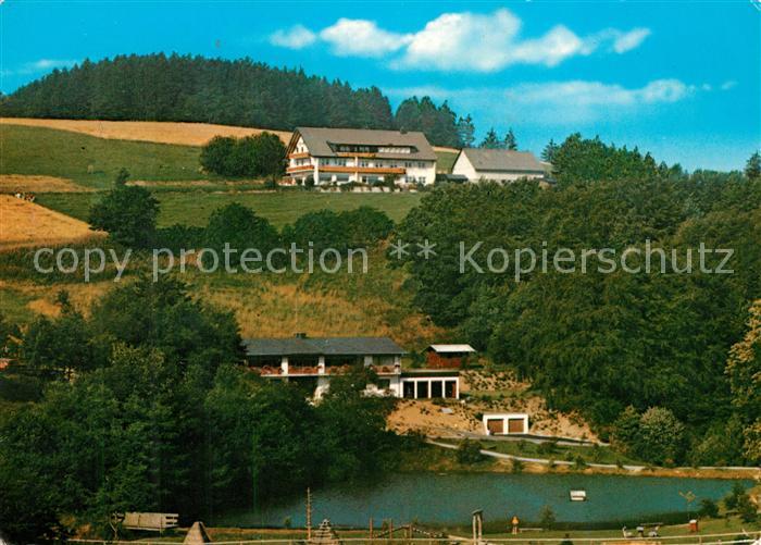 Usseln Hotel Pension Berghof Teich