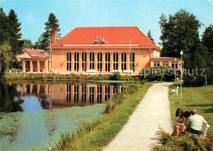 Bad Brambach Festhalle Teich