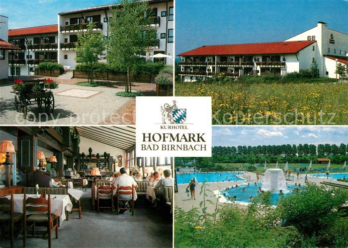Bad Birnbach Kurhotel Hofmark Kurpark Freibad