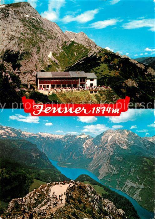 Berchtesgaden Jenner Berggaststaette Koenigssee Alpenpanorama