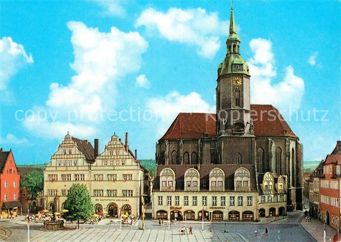 Naumburg Saale Wilhelm Pieck Platz Kirche