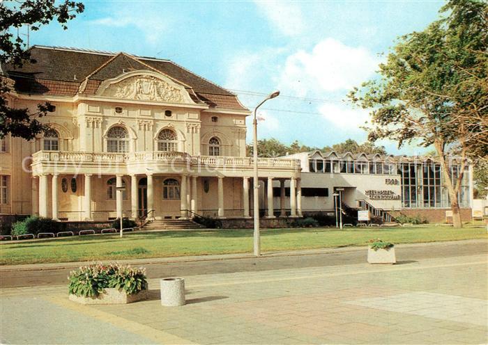 Kuehlungsborn Ostseebad FDGB Meerwasserschwimmhalle