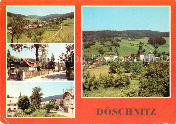 Doeschnitz Teilansichten mit Kirche