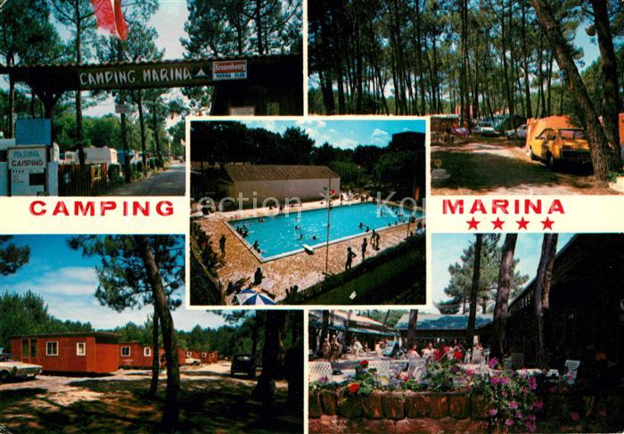 Mimizan Landes Camping Marina Swimming Pool Cote d Argent