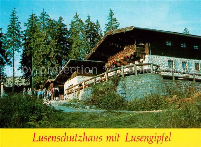 Lusenschutzhaus mit Lusengipfel Nationalpark Bayerischer Wald
