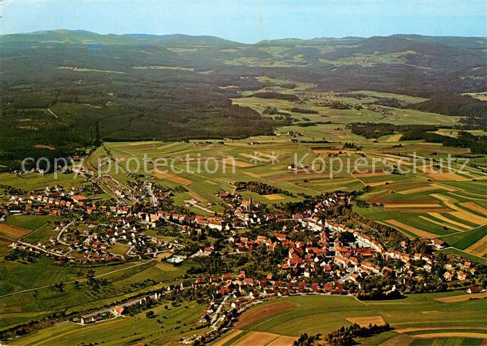Bonndorf Schwarzwald Luftkurort Fliegeraufnahme