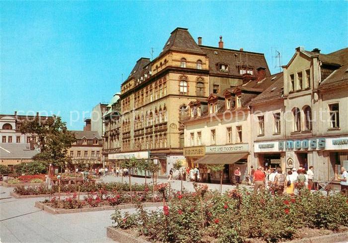Aue Erzgebirge Altmarkt Innenstadt