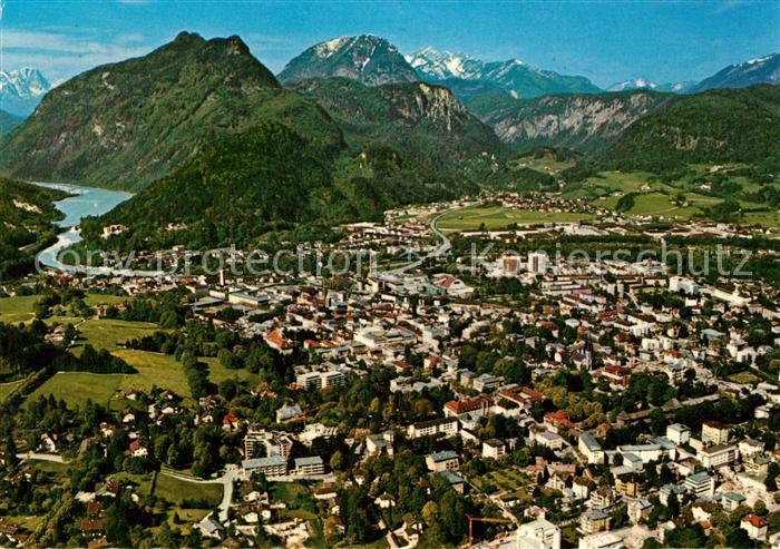 Bad Reichenhall Saalachsee Alpenpanorama Fliegeraufnahme
