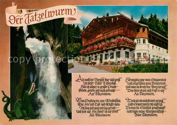 Oberaudorf Historischer Gasthof zum Feurigen Tatzelwurm