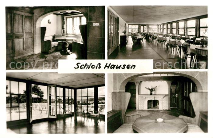 Beuron Donautal Schloss Hausen Gaststube Speisesaal Halle