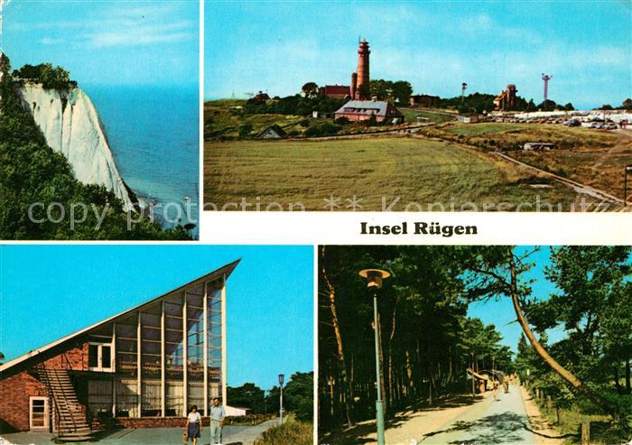 Insel Ruegen Koenigsstuhl Kap Arkona Glowe KG Ostseeperle Baabe Campingplatz