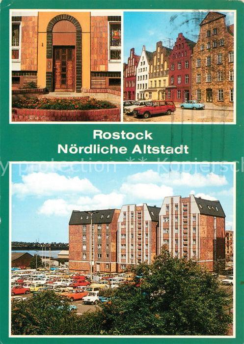 ROSTOCK  CITY Detail Wokrenter Strasse An der Fischerbastion