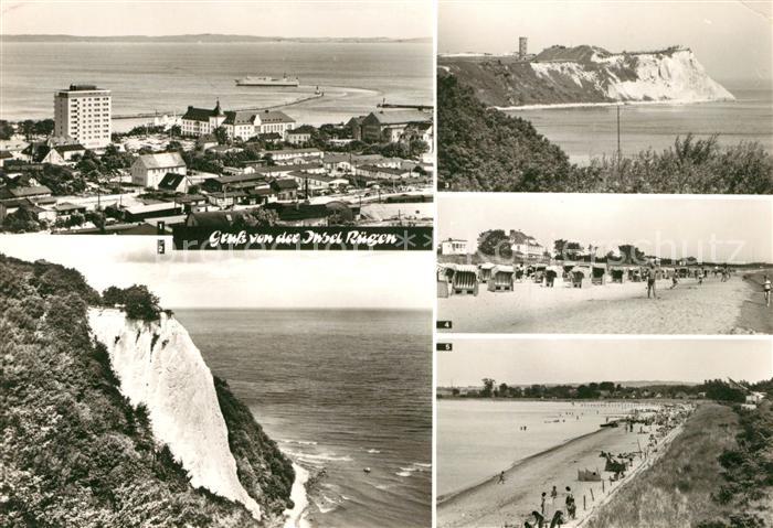 Insel Ruegen Sassnitz Stubbenkammer Koenigsstuhl Kap Arkona Breege Juliusruh
