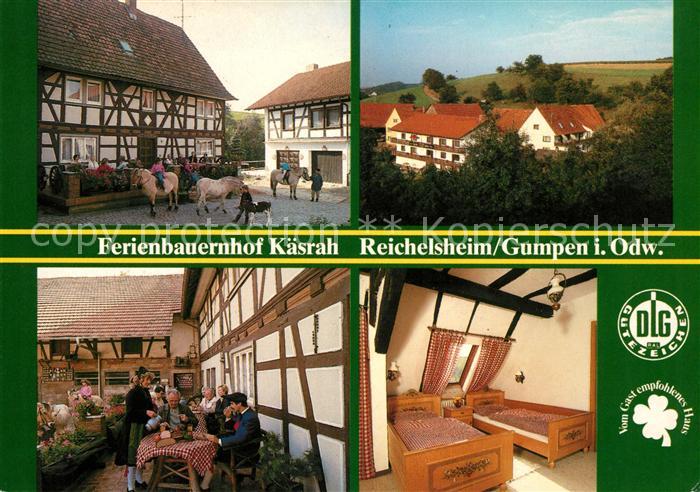 Gumpen Odenwald Ferienbauernhof Kaesrah Terrasse Gaestezimmer Reiten