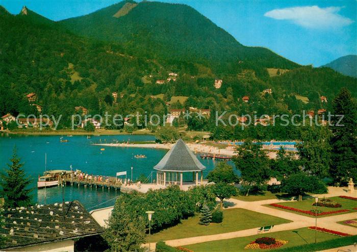 Rottach-Egern Kuranlagen See und Warmbad mit Riederstein