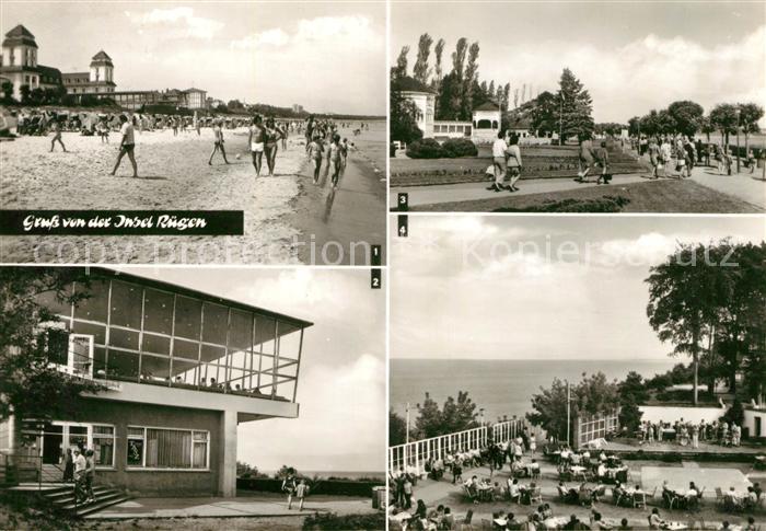 Insel Ruegen mit Binz Baabe Goehren Sellin
