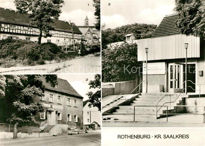Rothenburg Koennern Teilansicht HOG Tagescafe Rothenburg HO Einkaufszentrum