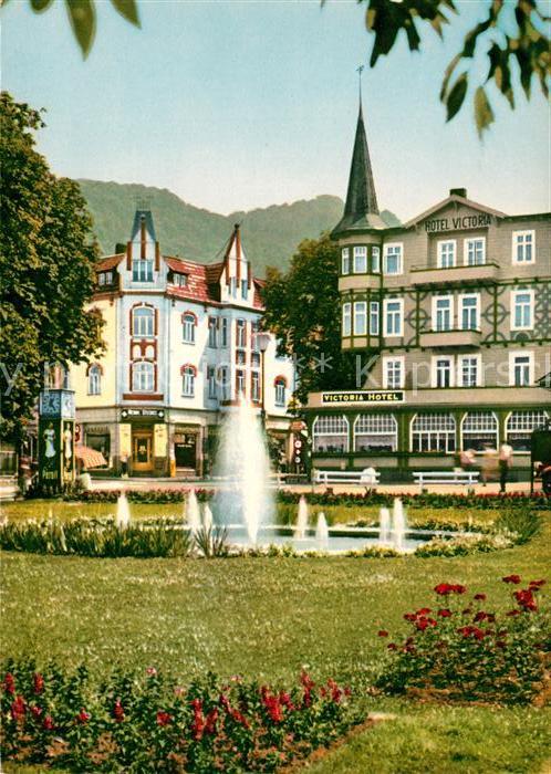 Bad Harzburg Springbrunnen am Verkehrsbuero