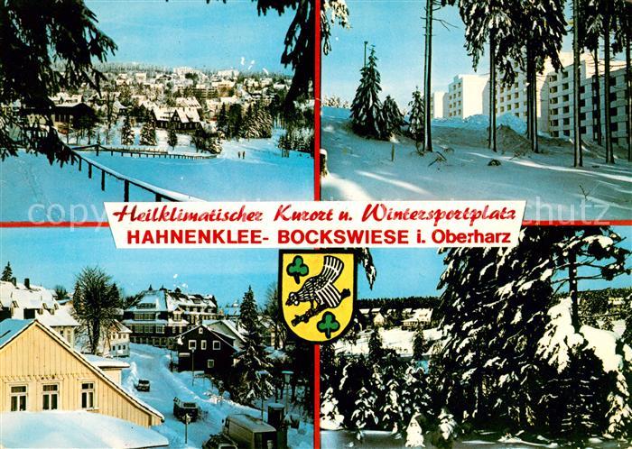 Hahnenklee-Bockswiese Harz Winterpanorama Teilansichten