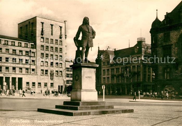 Halle Saale Haendeldenkmal