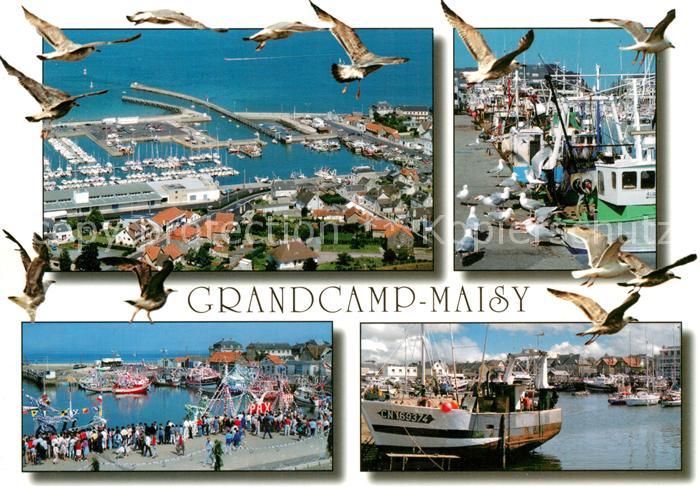 Grandcamp Maisy Calvados Hafenpartien