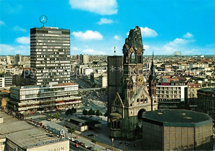 BERLIN  CITY Kaiser Wilhelm Gedaechtniskirche und Europa Center
