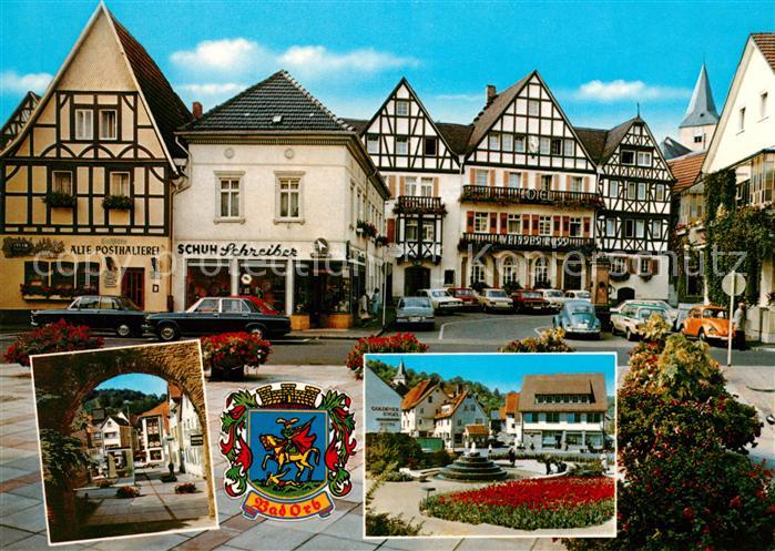 Bad Orb Marktplatz und Obertor