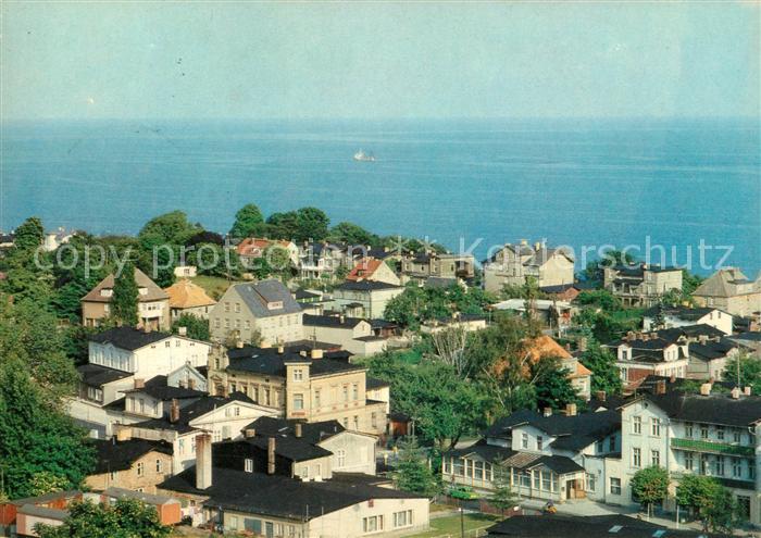 Sassnitz Ostseebad Ruegen Fliegeraufnahme