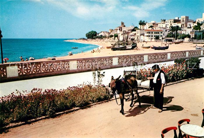 San Pol De Mar Paseo y playa