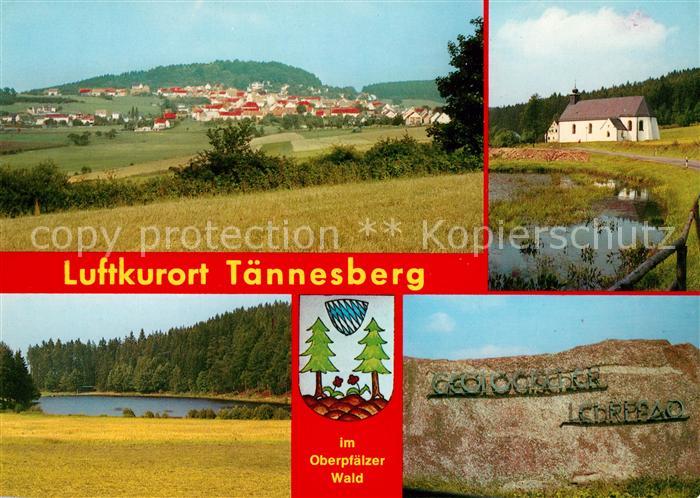 Taennesberg Panorama Kirche See Geologischer Lehrpfad