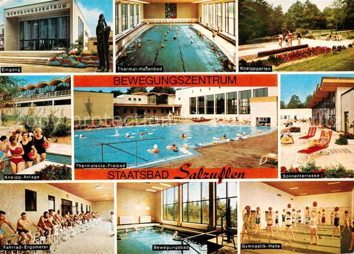 Bad Salzuflen Bewegungszentrum Thermal Hallenbad Kneippgarten Thermal Freibad So