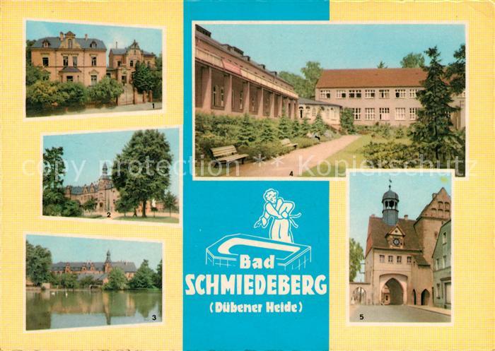 Bad Schmiedeberg Moor Sanatorium Kurhaus Schwanenteich Eisenmoorbad Au Tor
