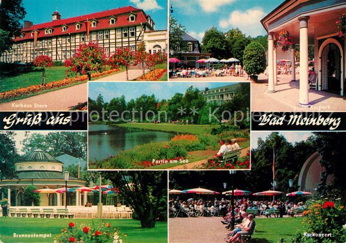 Bad Meinberg Kurhaus Stern Kurpark Brunnentempel Kurkonzert