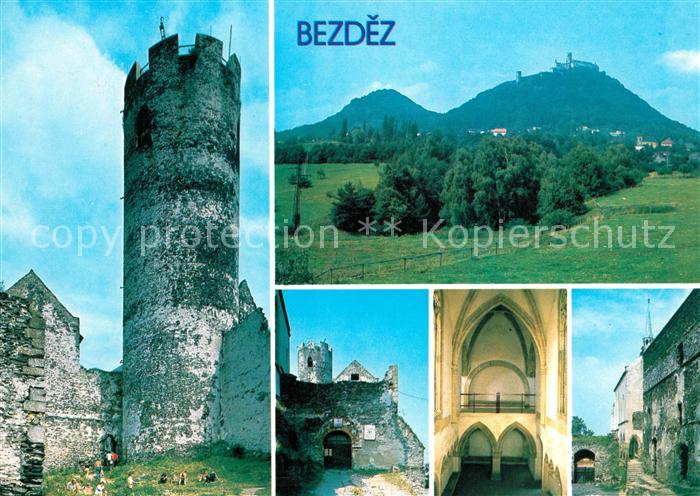 Bezdez Hrad byl zbudovan v letech