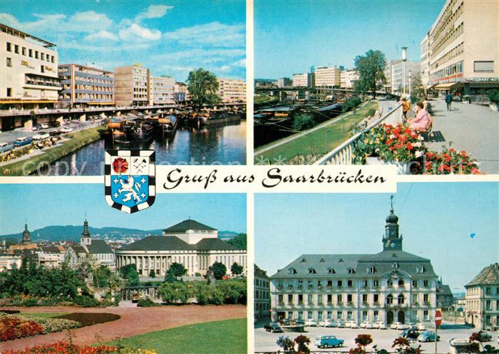 SAARBRueCKEN Saarland Saarpartien Schloss Rathaus