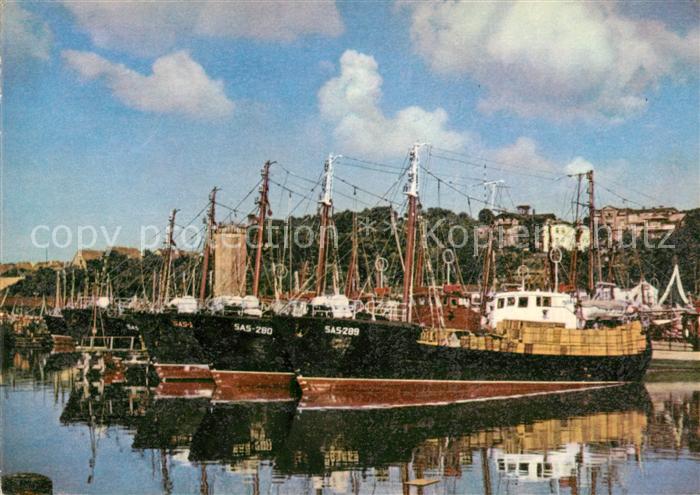 Sassnitz Ostseebad Ruegen Fischereihafen