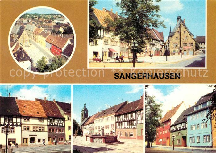 Sangerhausen Suedharz Rund um den Markt