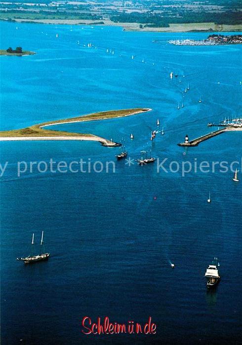 Schleimuende Fliegeraufnahme