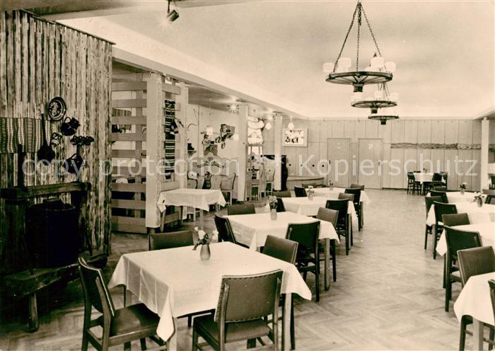 Sangerhausen Suedharz Konsum Gaststaette Walkmuehle Csarda Saal