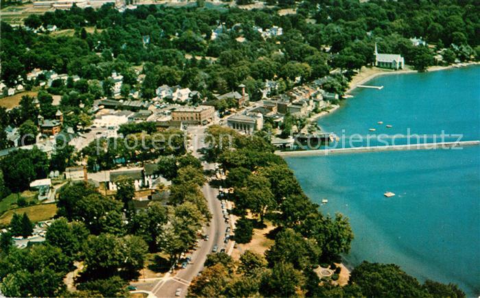 Skaneateles Business section Fliegeraufnahme