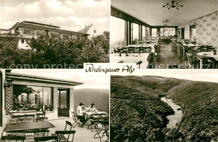 Presberg Rheingau Gaststaette Rheingauer-Alp